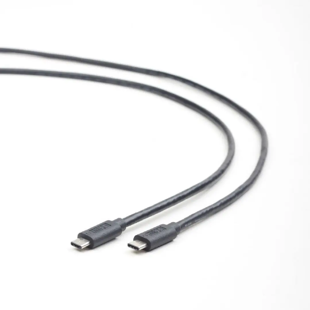 Cablexpert USB-C Kabel OKS-79943 - USB3.1 Gen 2 PD 12V/3A - 1m - Zwart