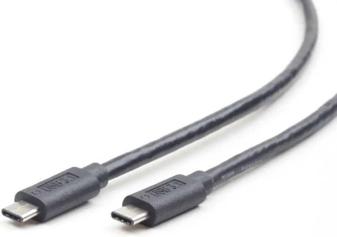 Cablexpert USB-C Kabel OKS-79943 - USB3.1 Gen 2 PD 12V/3A - 1m - Zwart