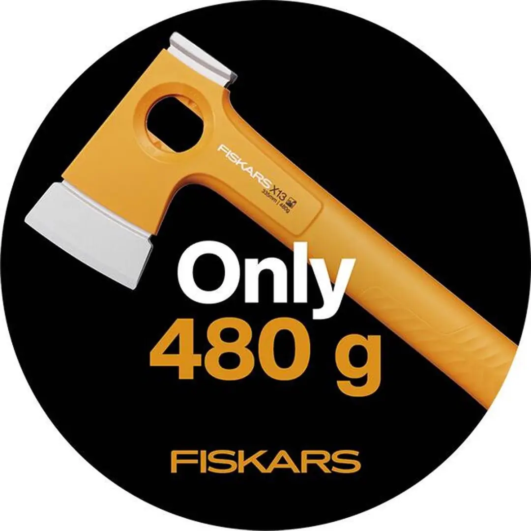 Fiskars X13 Handbijl - Ultralicht - 33cm