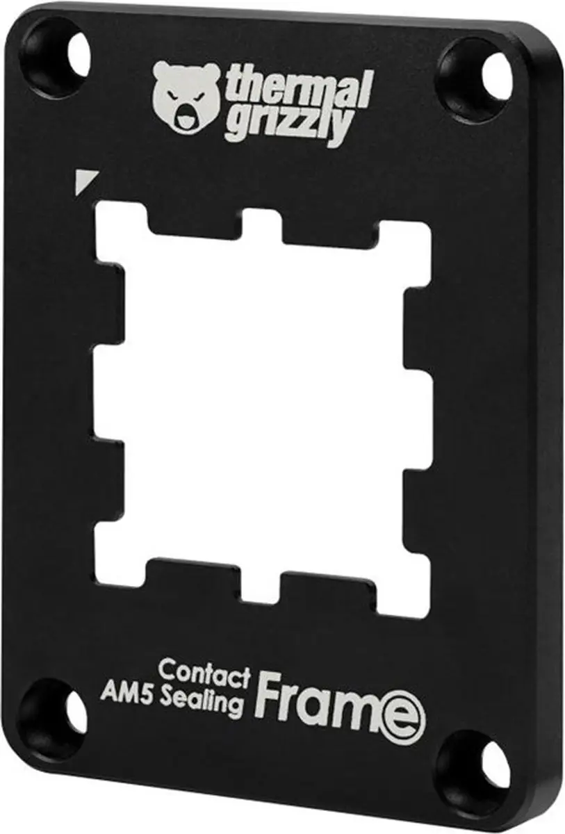 Thermal Grizzly CPU Contact Frame G-CSF-AM5 - AM5 - Zwart