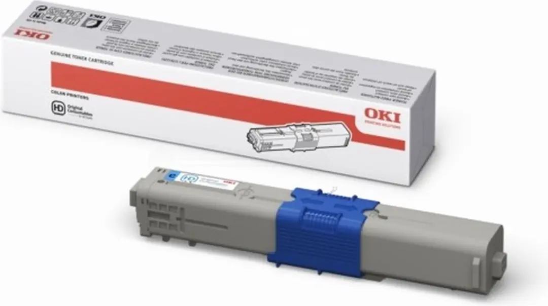 Oki C300 Cyaan Tonercartridge 44469706 - 3500 Pagina's
