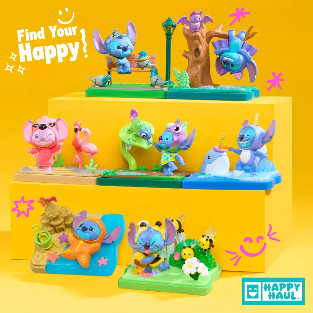 Disney Stitch Goes Wild Blindbox Mini Scenes - Multikleur
