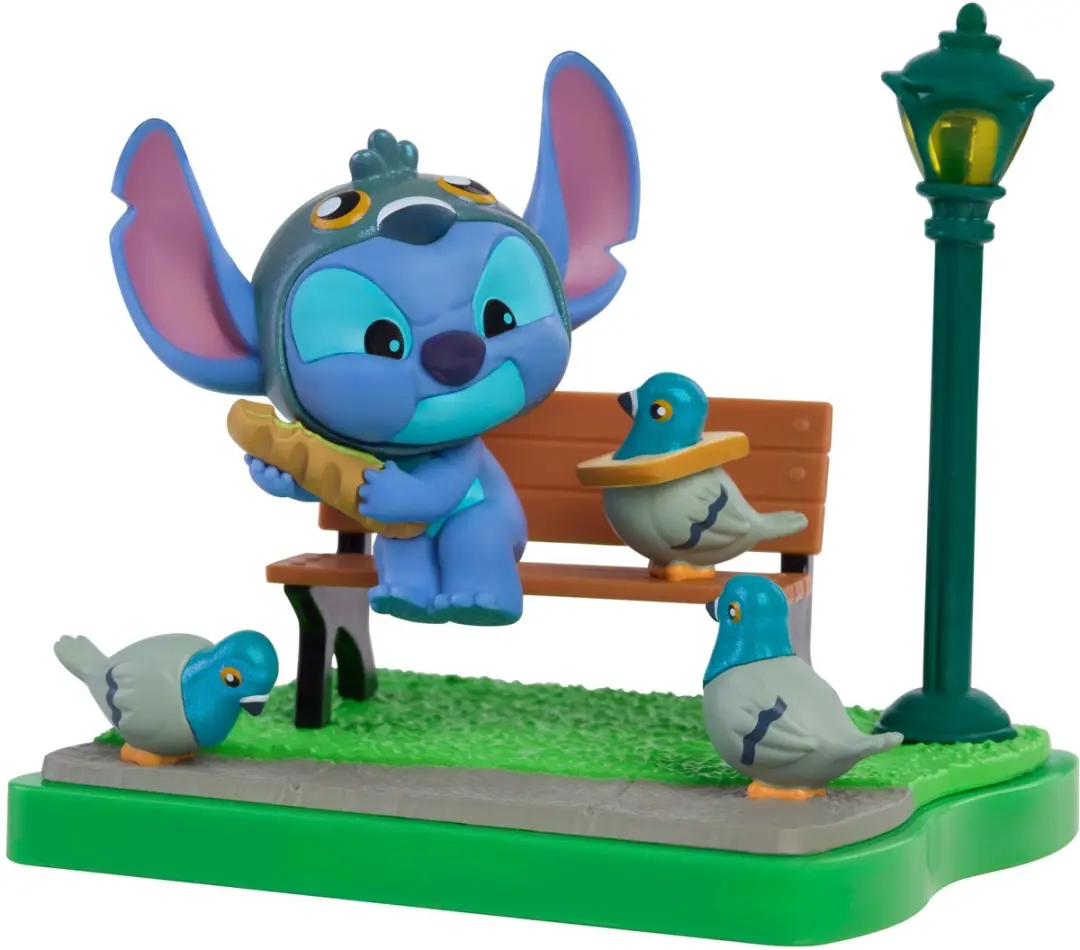 Disney Stitch Goes Wild Blindbox Mini Scenes - Multikleur