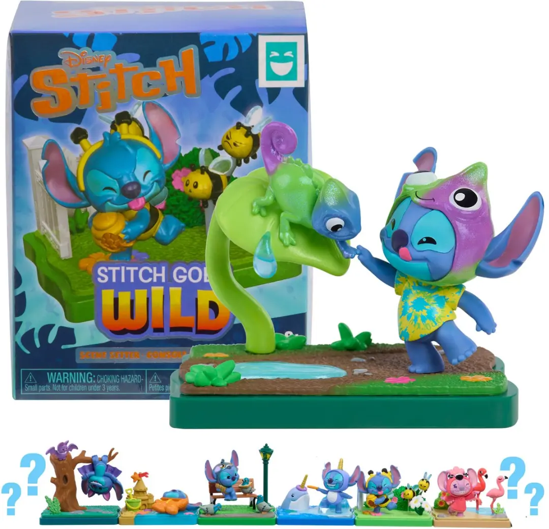 Disney Stitch Goes Wild Blindbox Mini Scenes