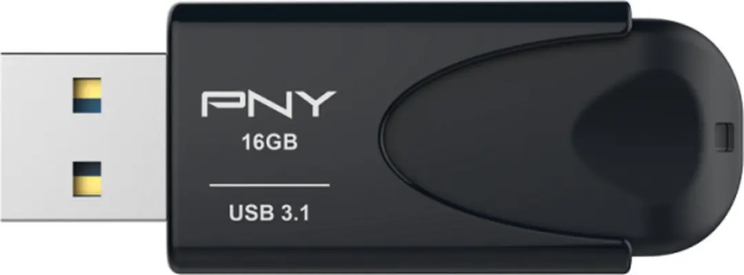 PNY Micro SD FD16GATT431KK-EF 16GB - Zwart
