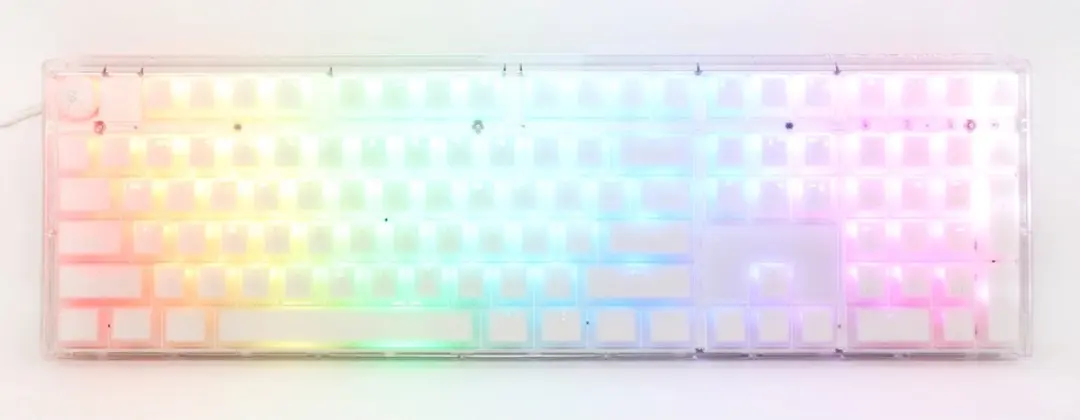 Ducky One 3 Aura White MX Red Toetsenbord