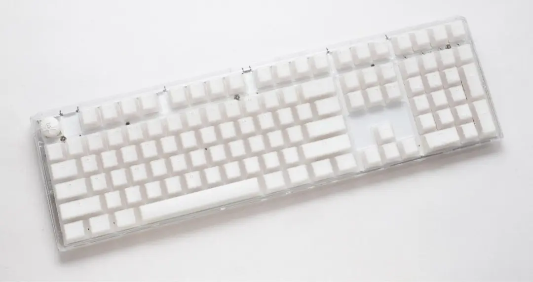 Ducky One 3 Aura White MX Red Toetsenbord - Wit