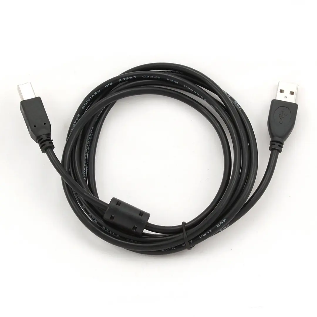 Cablexpert CCF-USB2-AMBM-6 Printerkabel - 1.8m - Zwart