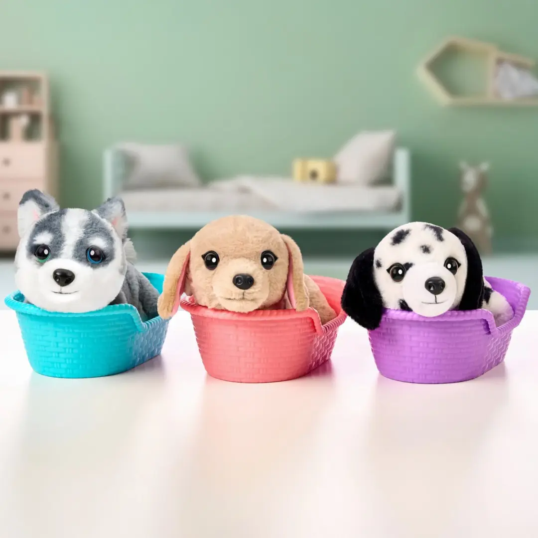 Little Live Pets My Really Real Puppy Mini Pepper Dalmatiër - Interactieve Pluchen Knuffel