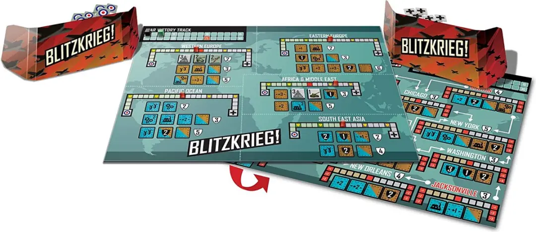 Blitzkrieg! Bordspel PSC BLZ003 - Strategisch 2-spelers