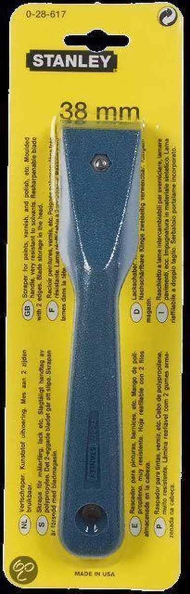 Stanley FatMax Glasschraper 38mm - Geel