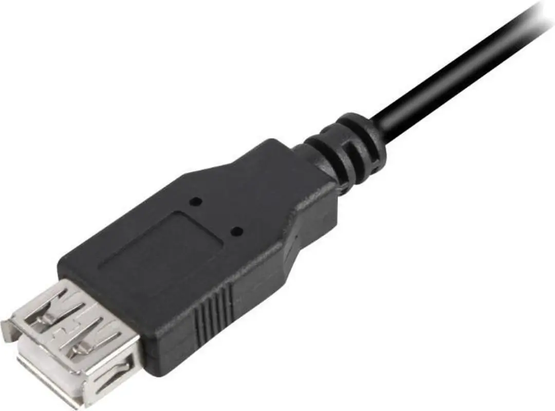 Sharkoon USB-A 2.0 Verlengkabel 3m - Zwart