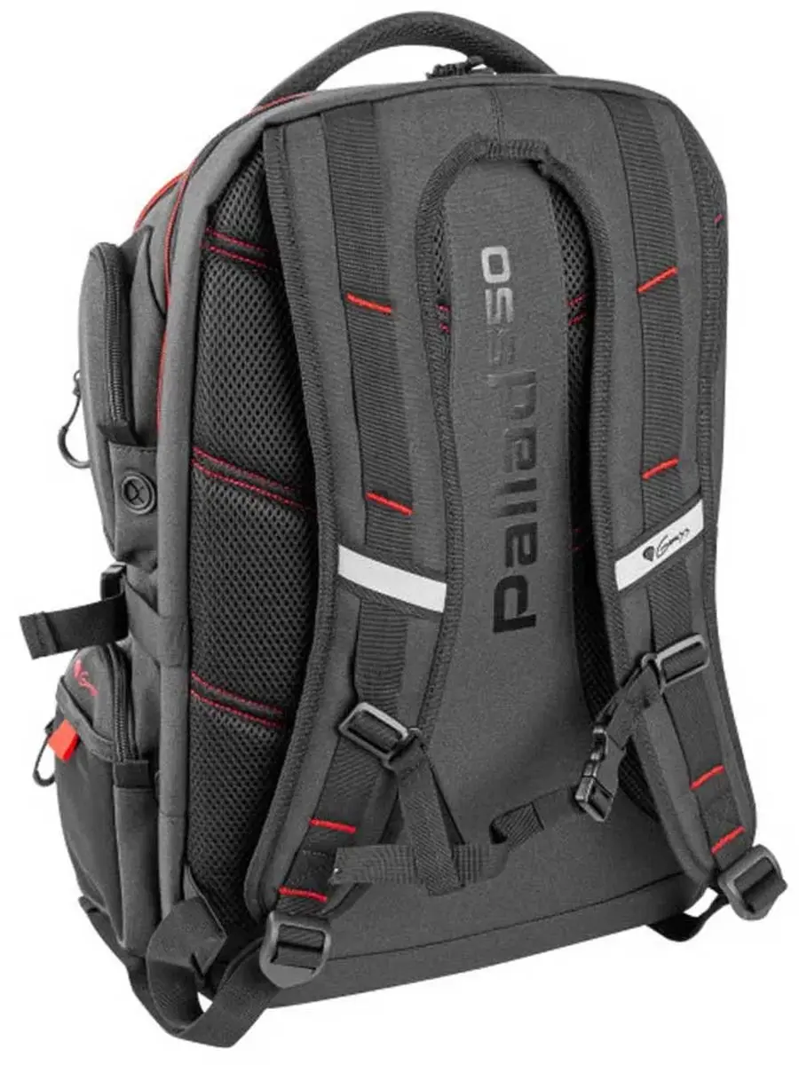 Genesis Pallad 550 Rugzak 17.3" - Zwart - afbeelding 4 van 6