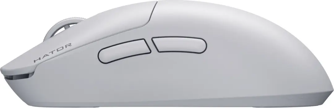 Hator Quasar 3S Ultima HTM661 Gamingmuis - 30.000 DPI - Wit