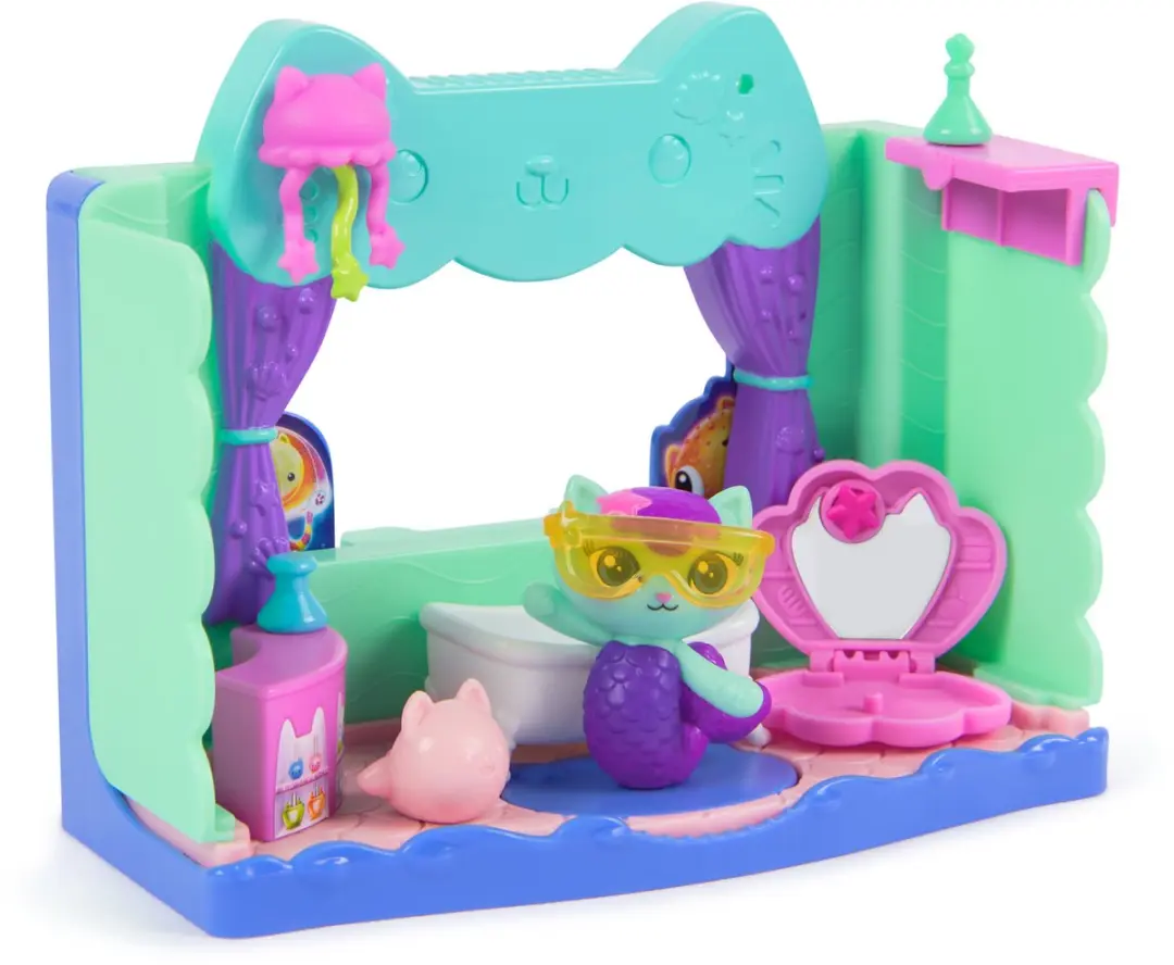 Gabby’s Poppenhuis De Film MerCat’s Spa Badkamer Speelset