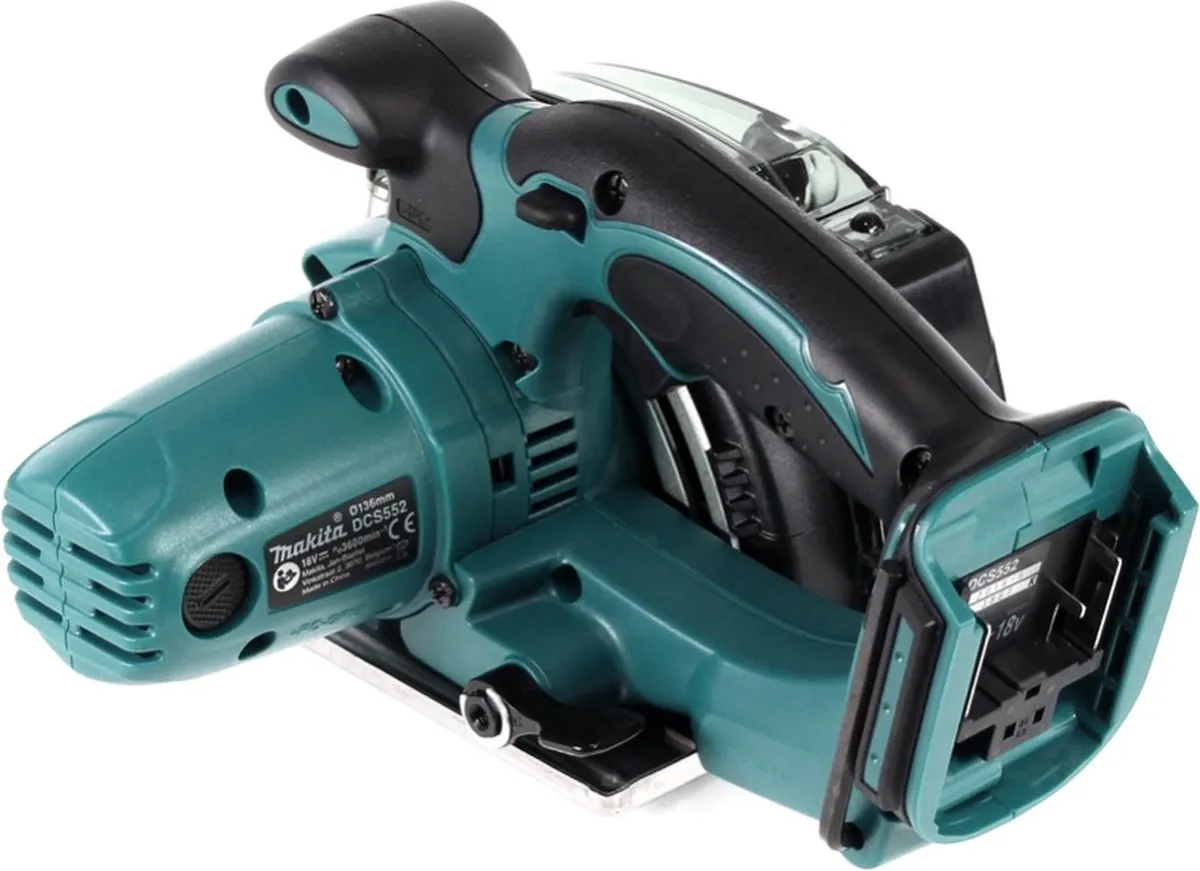 Makita DCS 552 Z Metaalhandcirkelzaag 18V 136mm - zonder accu/oplader - afbeelding 3 van 5