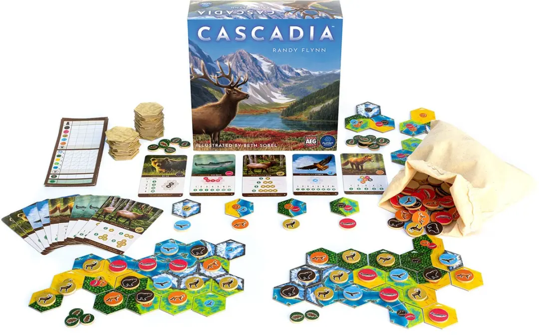 Cascadia Bordspel AEG7098 - 1-4 Spelers