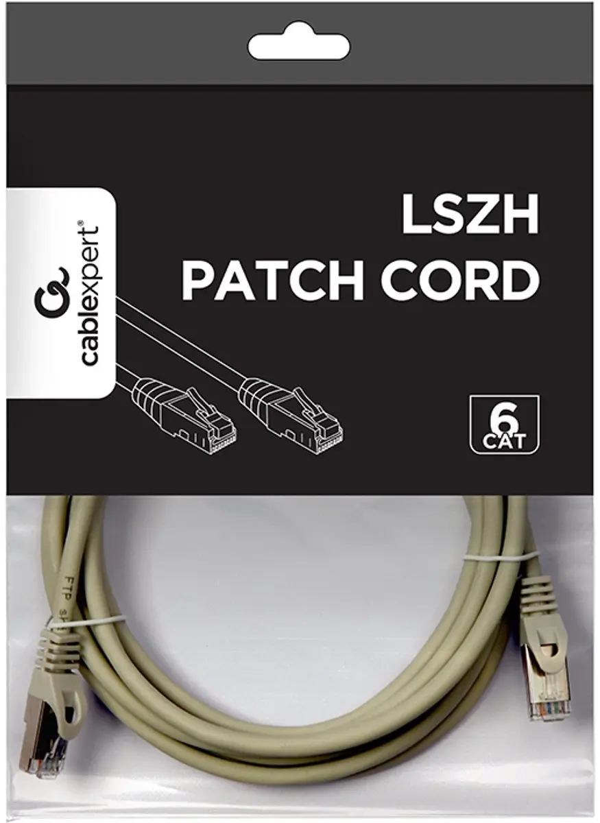 Cablexpert FTP Cat6 LSZH Patchkabel 3m - Wit