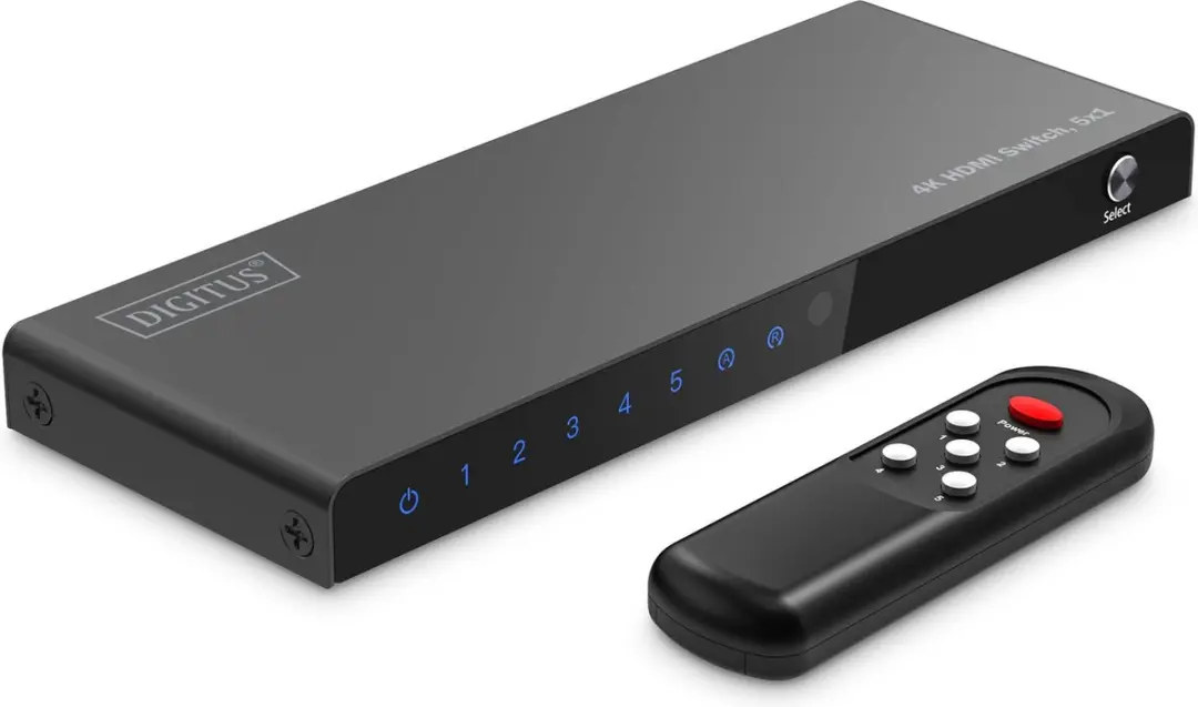 Digitus DS-55332 4K HDMI Switch 5 Input