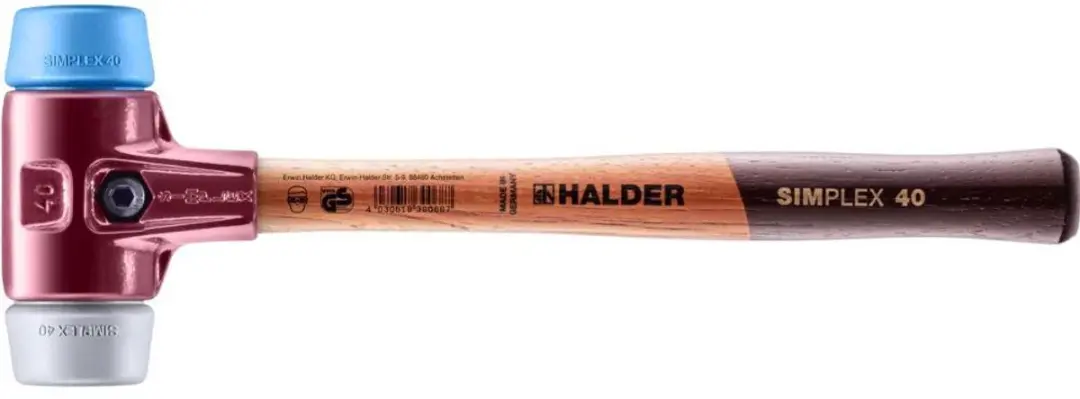 Halder Simplex 3013 Hamer - 325x115x40mm