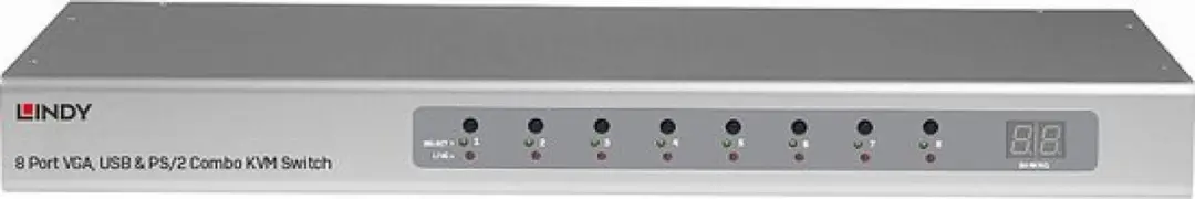 Lindy 39526 KVM Switch - 2 Poorten