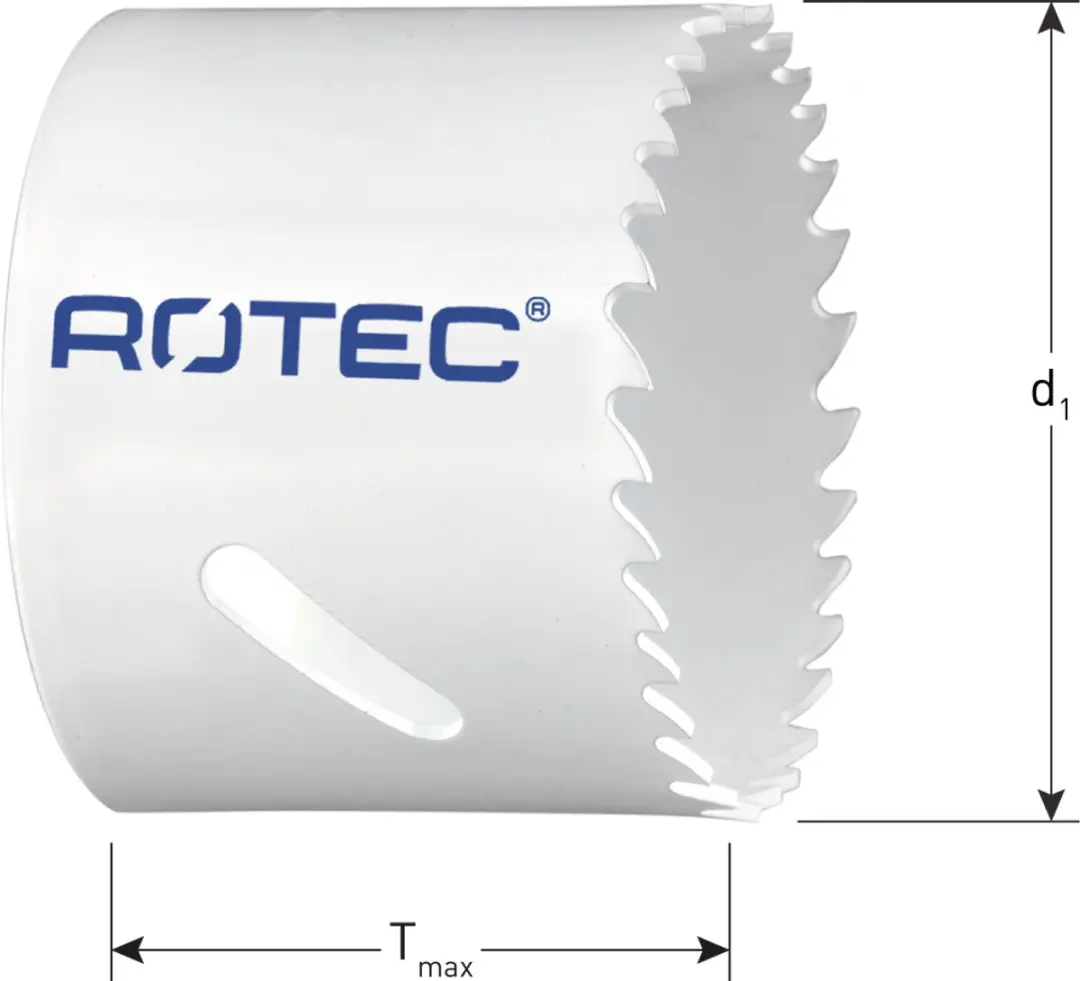 Rotec Cobalt 8% HSS Bi-Metaal Gatzaag 83mm