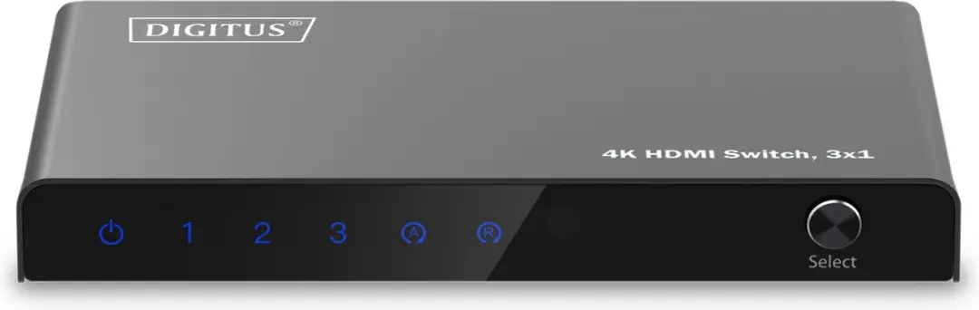 Digitus DS-55331 HDMI Switch 3x1 - Zwart
