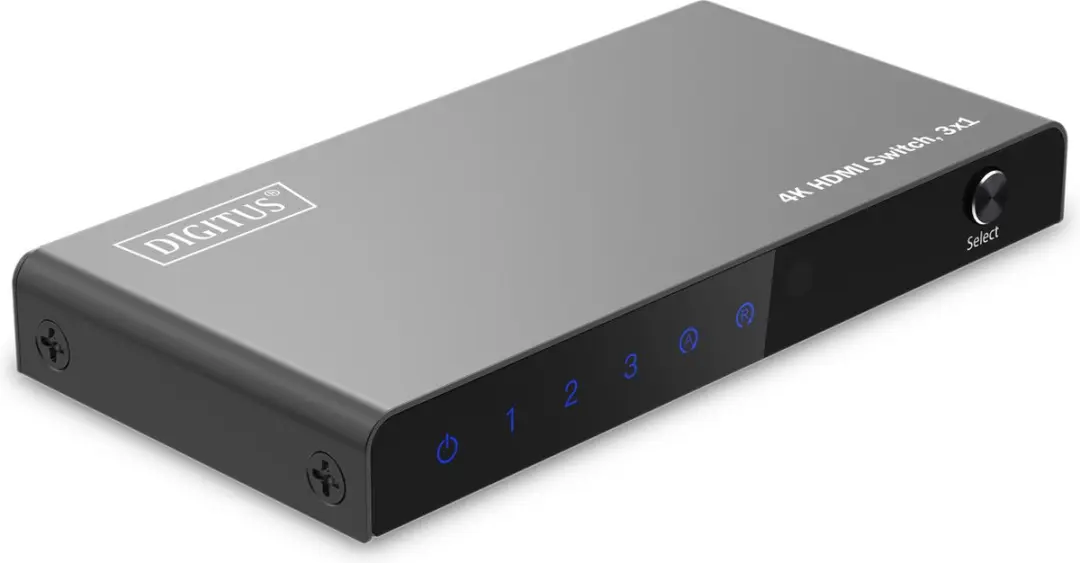 Digitus DS-55331 HDMI Switch 3x1 - Zwart