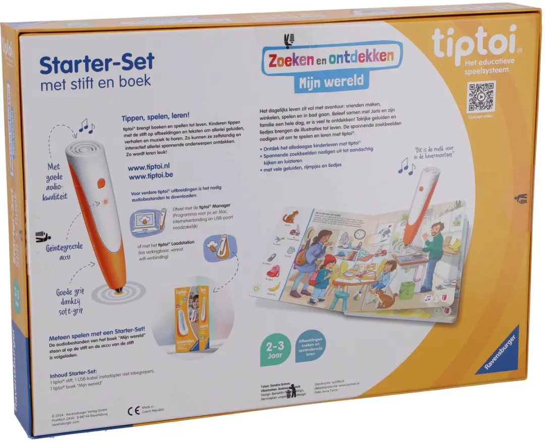Tiptoi Mijn Wereld Starterset 00207 8 - Interactief Leersysteem