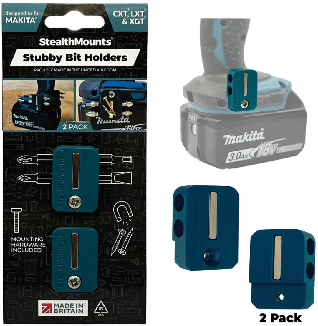StealthMounts Stubby Magnetische Bithouder BH-MK-S-BLU-2