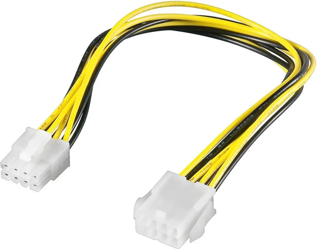 Goobay PC-Stroomkabelverlenging EPS 8-pins 51361
