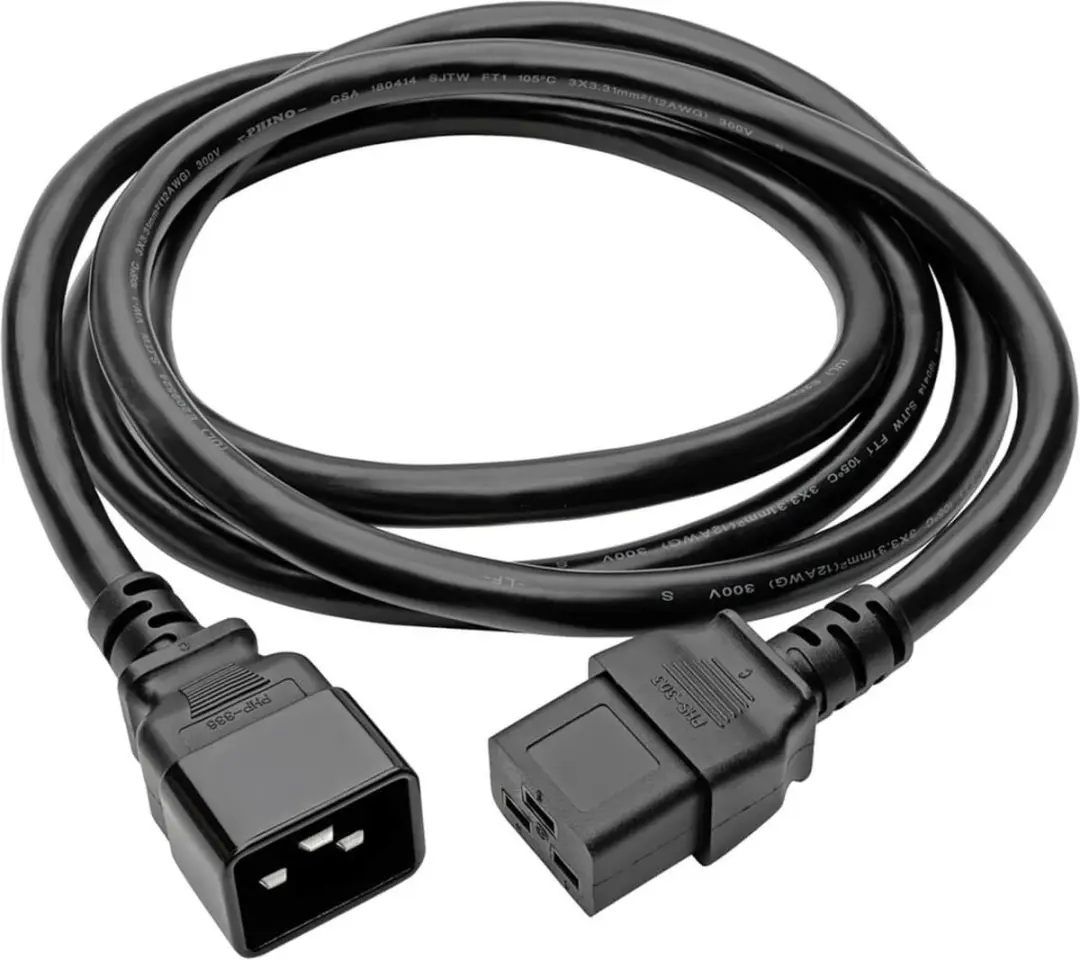 Tripp Lite P036-006 Elektriciteitssnoer - 1,83m - C19/C20 stekker - Zwart