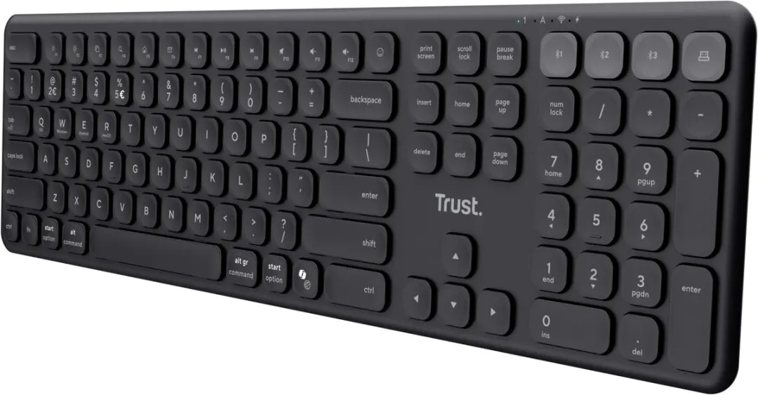 Trust Vaiya Draadloos Toetsenbord AZERTY 25876