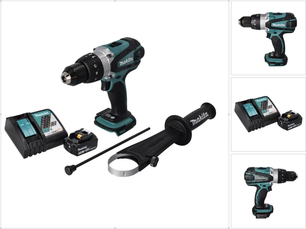 Makita DHP458RT1 Klopboormachine 18V