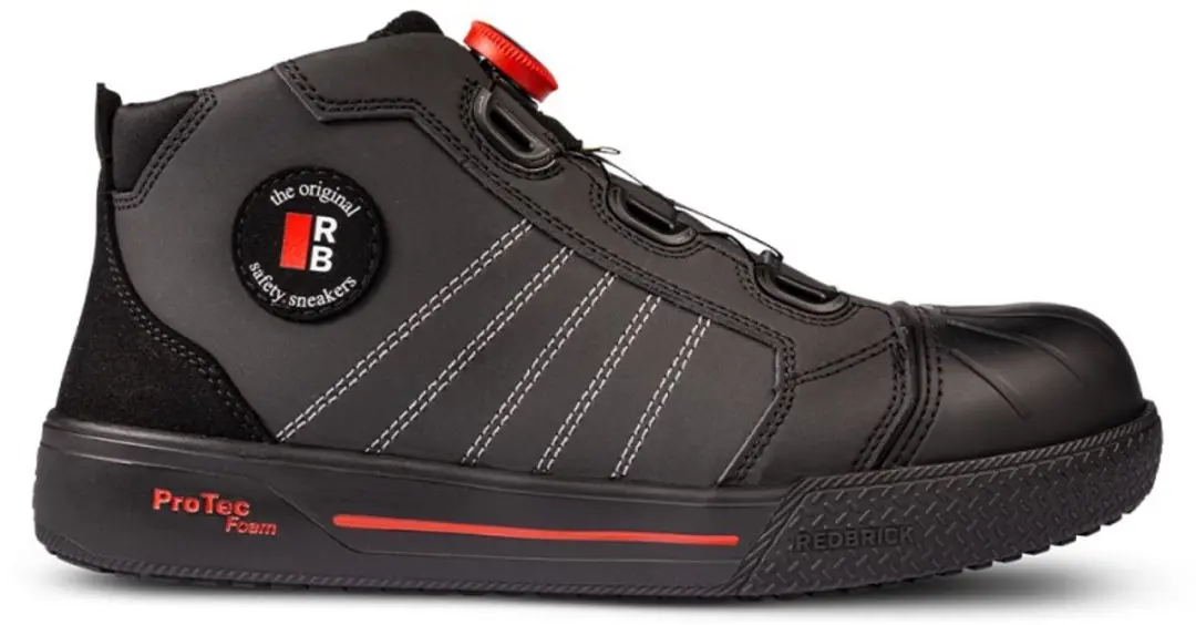 Redbrick Sprint BOA S3S Werkschoen - Zwart