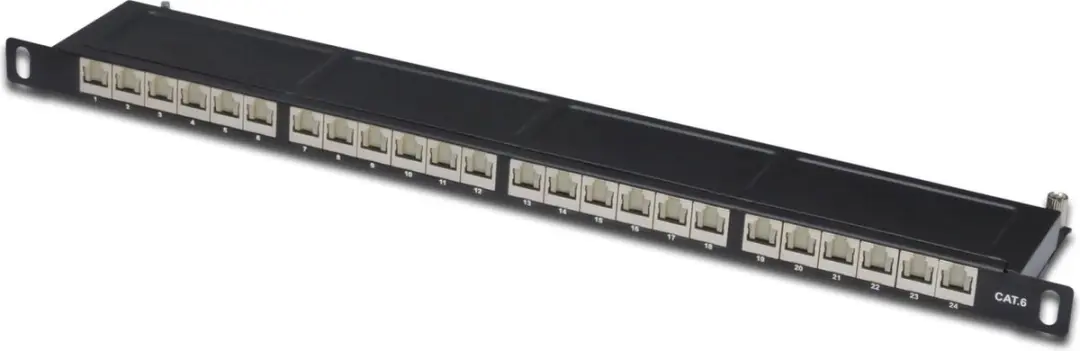 Digitus Class E 0.5U DN-91624S-SL-SH - Zwart