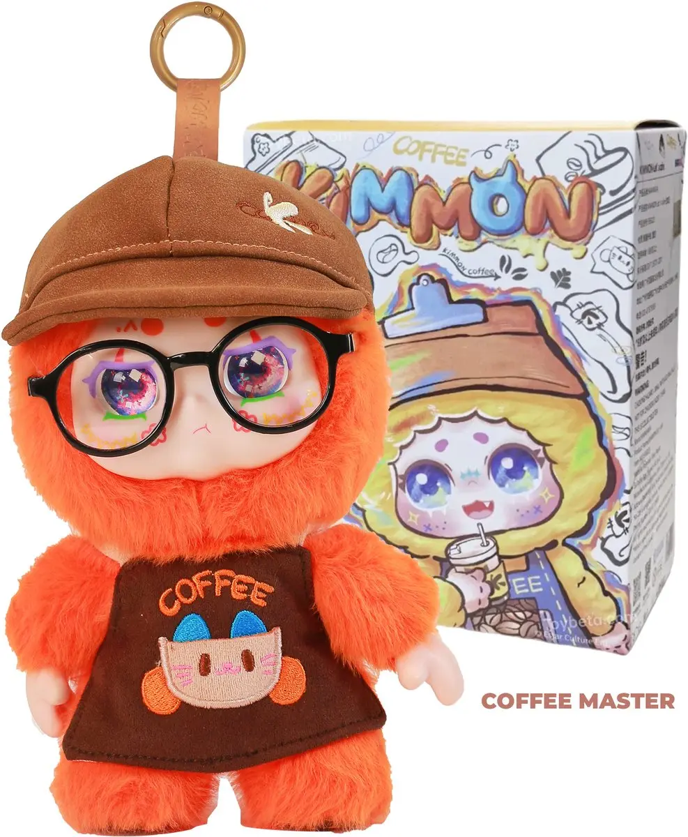 KIMMON Let's Cafe Blind Box Pluchen Verzamelfiguren 23cm KI556023 - Multikleur