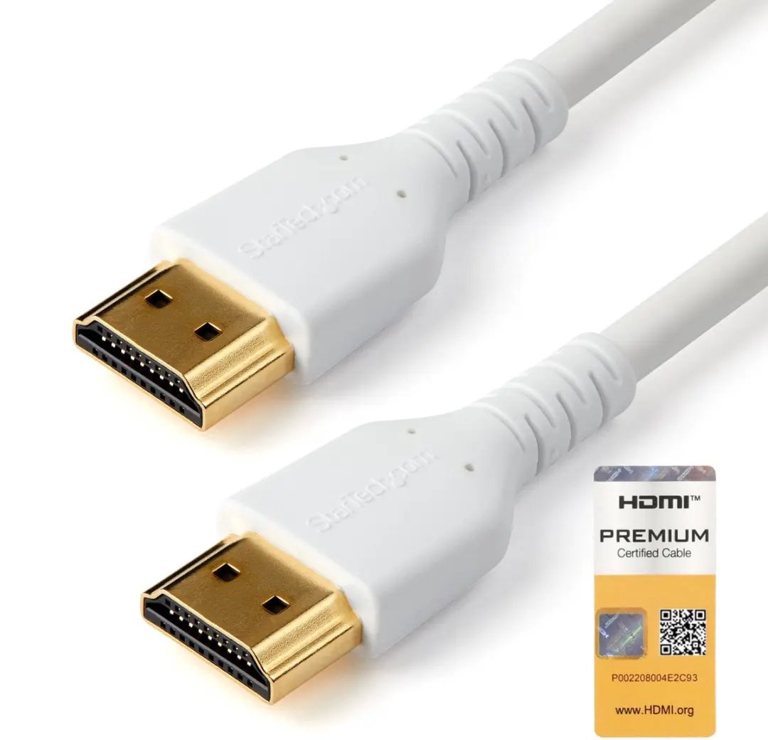 Startech HDMI Kabel RHDMM1MPW 4K Ultra HD 1m