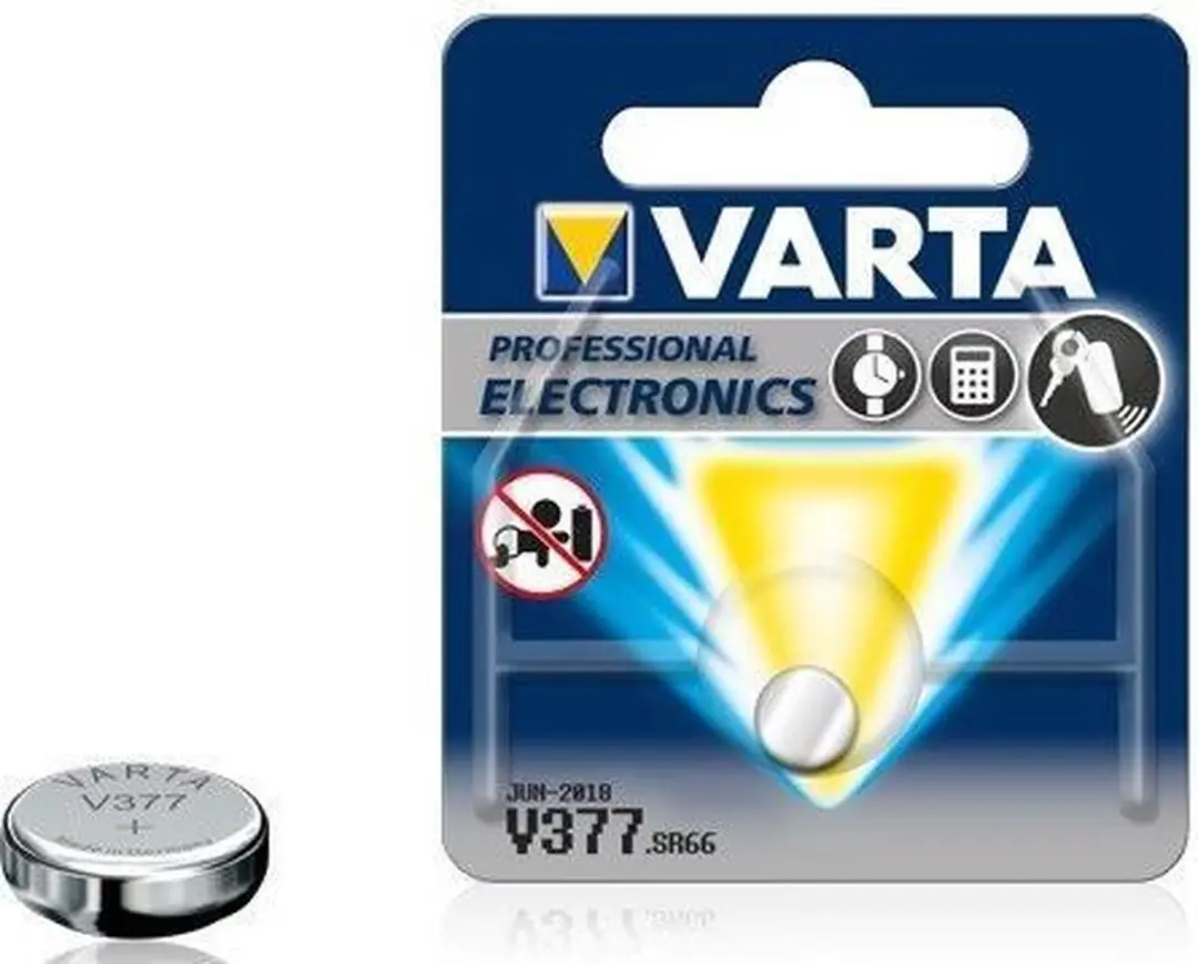 Varta SR626SW Knoopcelbatterij 24mAh - Zilveroxide
