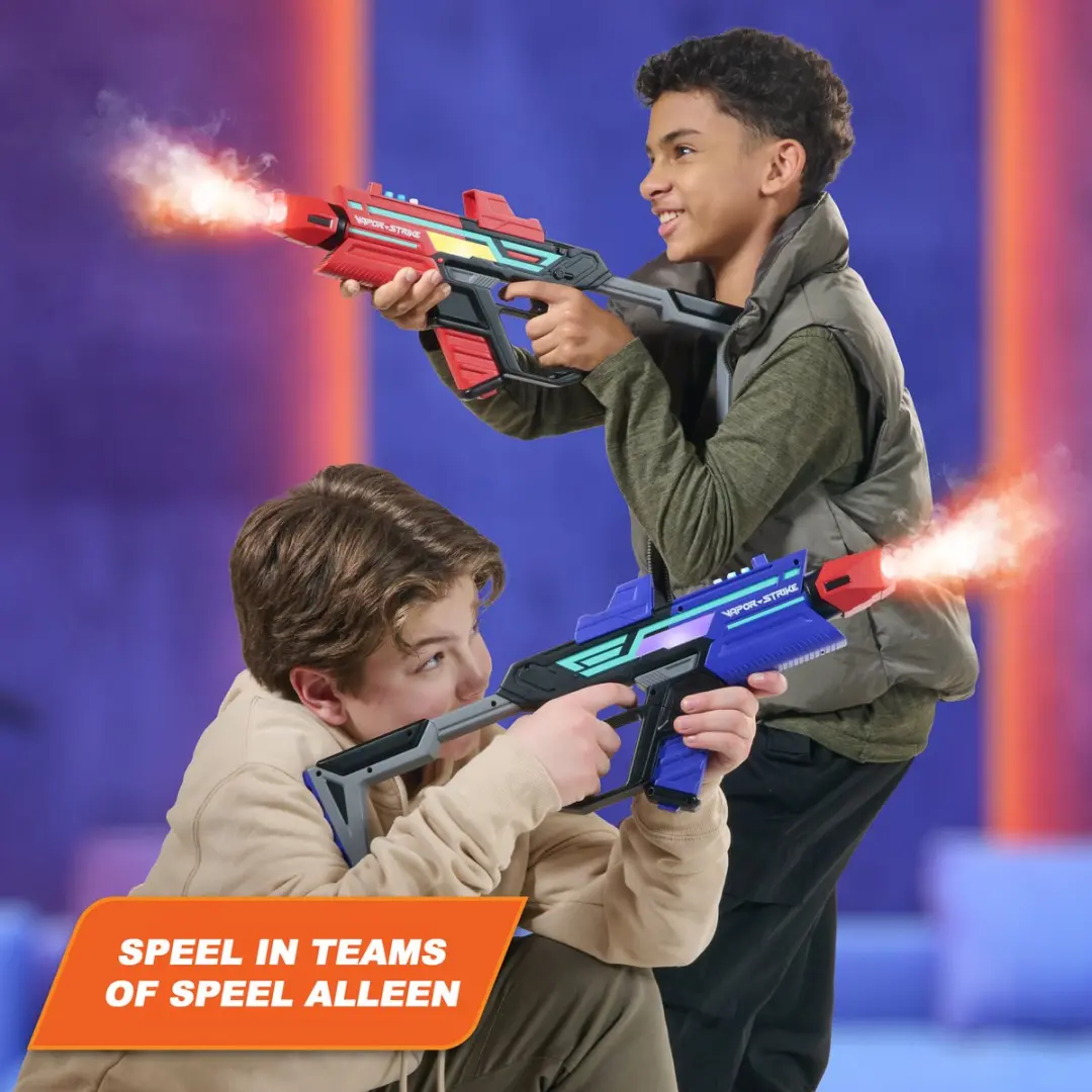 Vapor Strike Hyperburst Blasters WW1118 Battle Lasergame Duoset - Rood/Blauw
