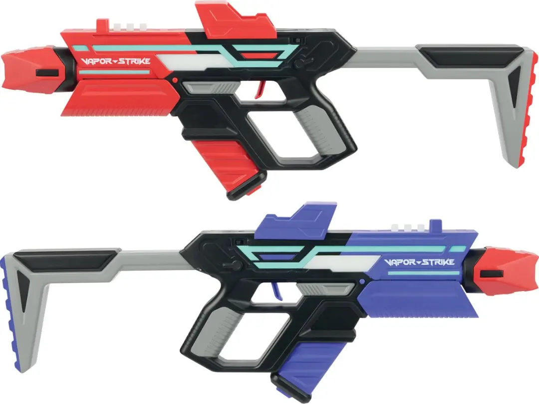 Vapor Strike Hyperburst Blasters WW1118 Battle Lasergame Duoset - Rood/Blauw