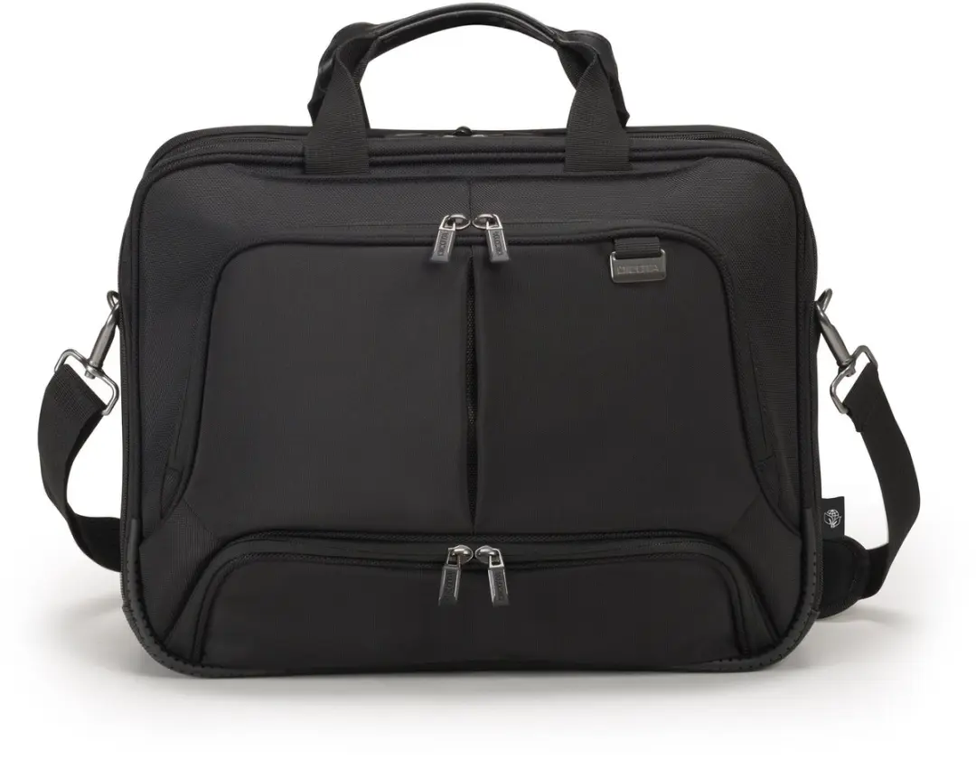Dicota Eco Top Traveller PRO Notebooktas 17.3" - 3 Vakken - Zwart
