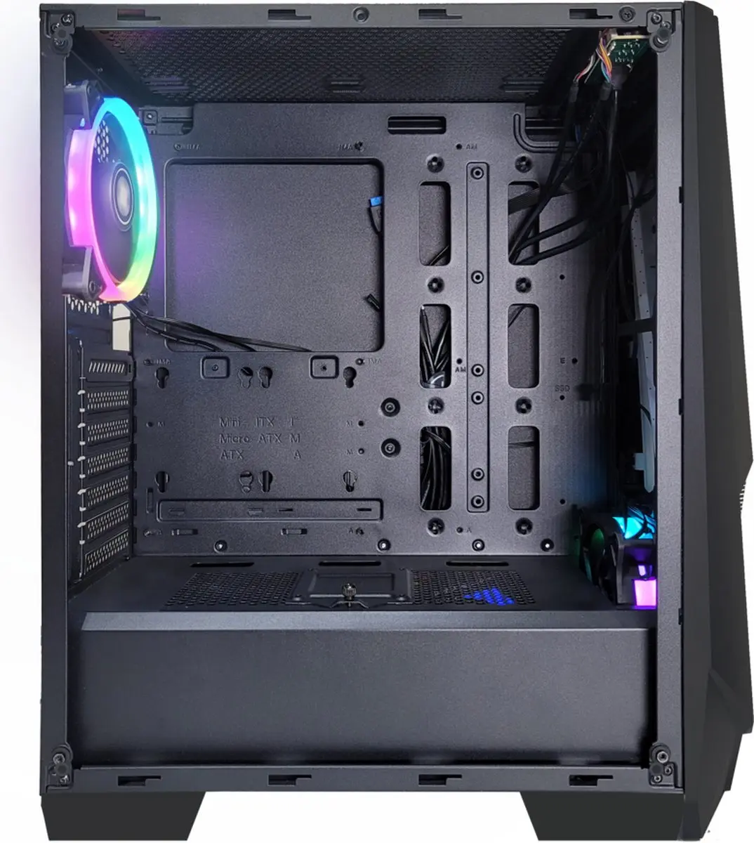 Xilence X505.ARGB Midi Tower - Zwart