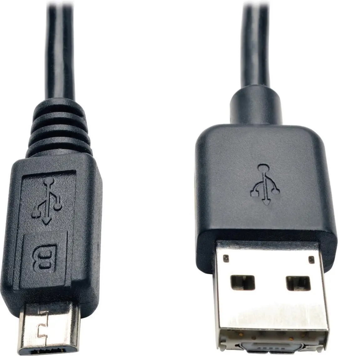 Tripp Lite U050-07N-OTG USB-kabel 0,17m - Zwart