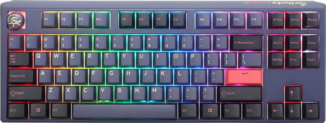 Ducky One 3 Cosmic Blue TKL Gamingtoetsenbord