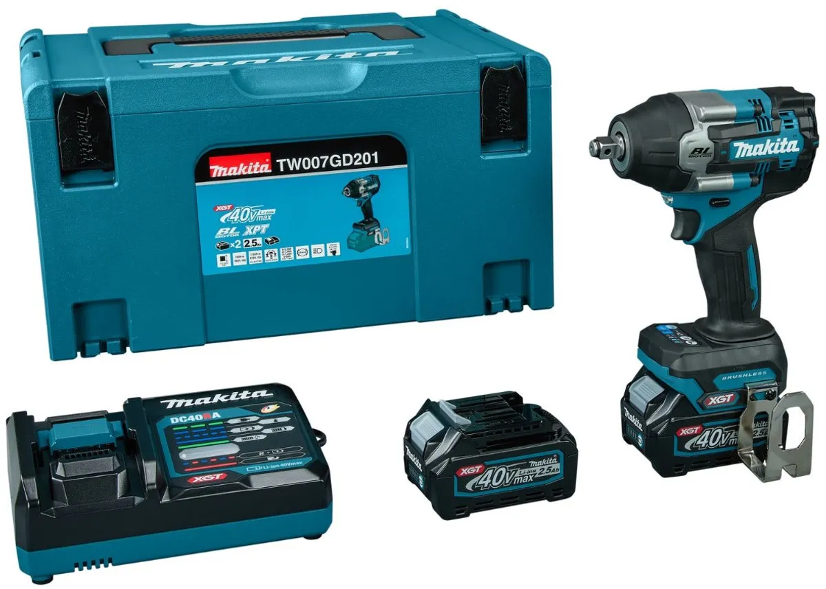 Makita TW007GD201 Accu Slagmoersleutel 760Nm