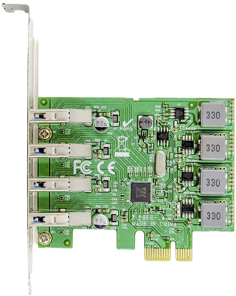 Digitus DS-30226 4-poorts USB 3.0 PCIe-kaart - afbeelding 6 van 6