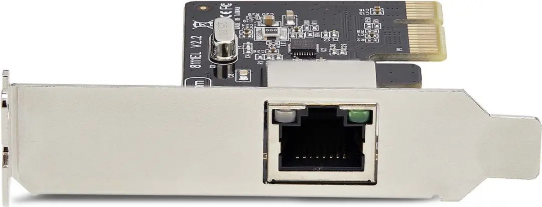 Startech ST1000SPEX2LT PCIe Ethernet Adapter - 1 Poort - 1000Mbps - Zwart