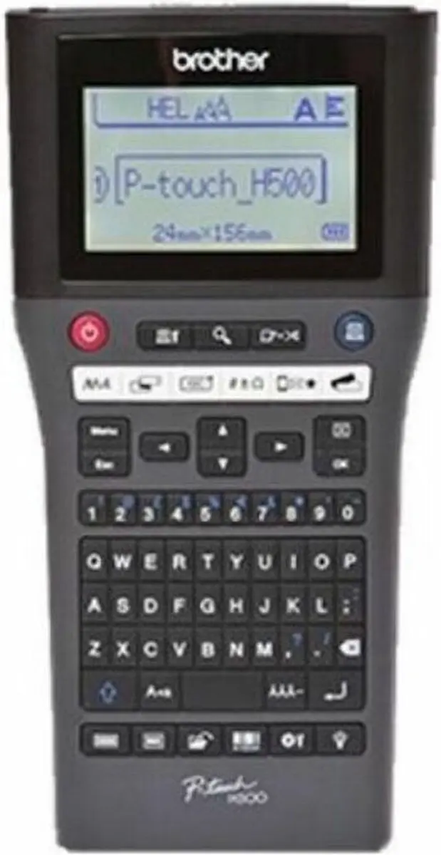 Brother P-Touch PT-H500 Labelprinter - Zwart