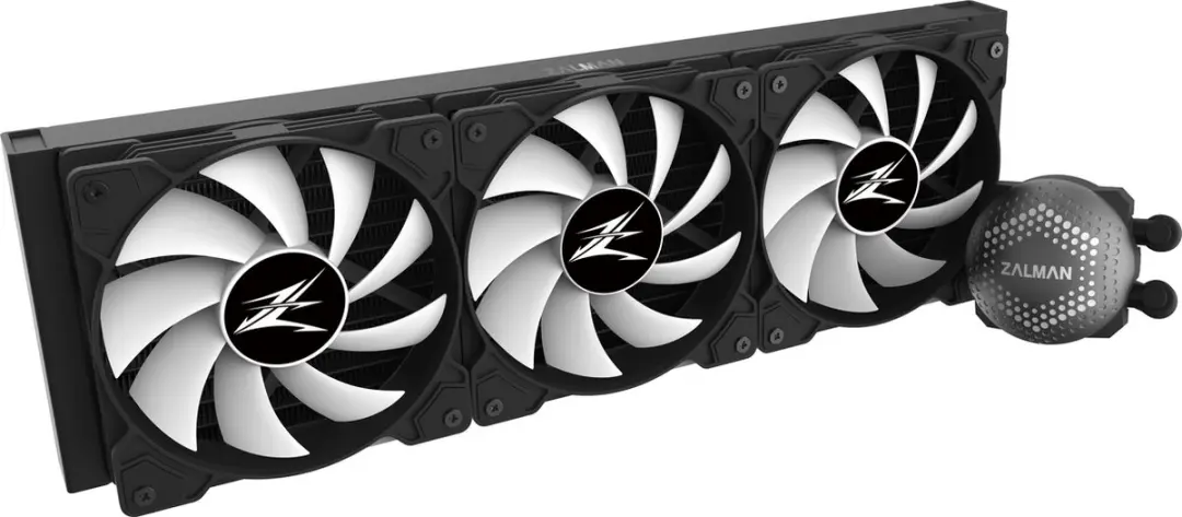Zalman ALPHA36 Black CPU Koeler 360mm - 3x120mm ARGB Ventilatoren - Zwart